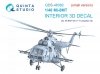 Quinta Studio QDS-48382 Mi-8MT 3D-Printed & coloured Interior on decal paper (Trumpeter) (Small version) 1/48